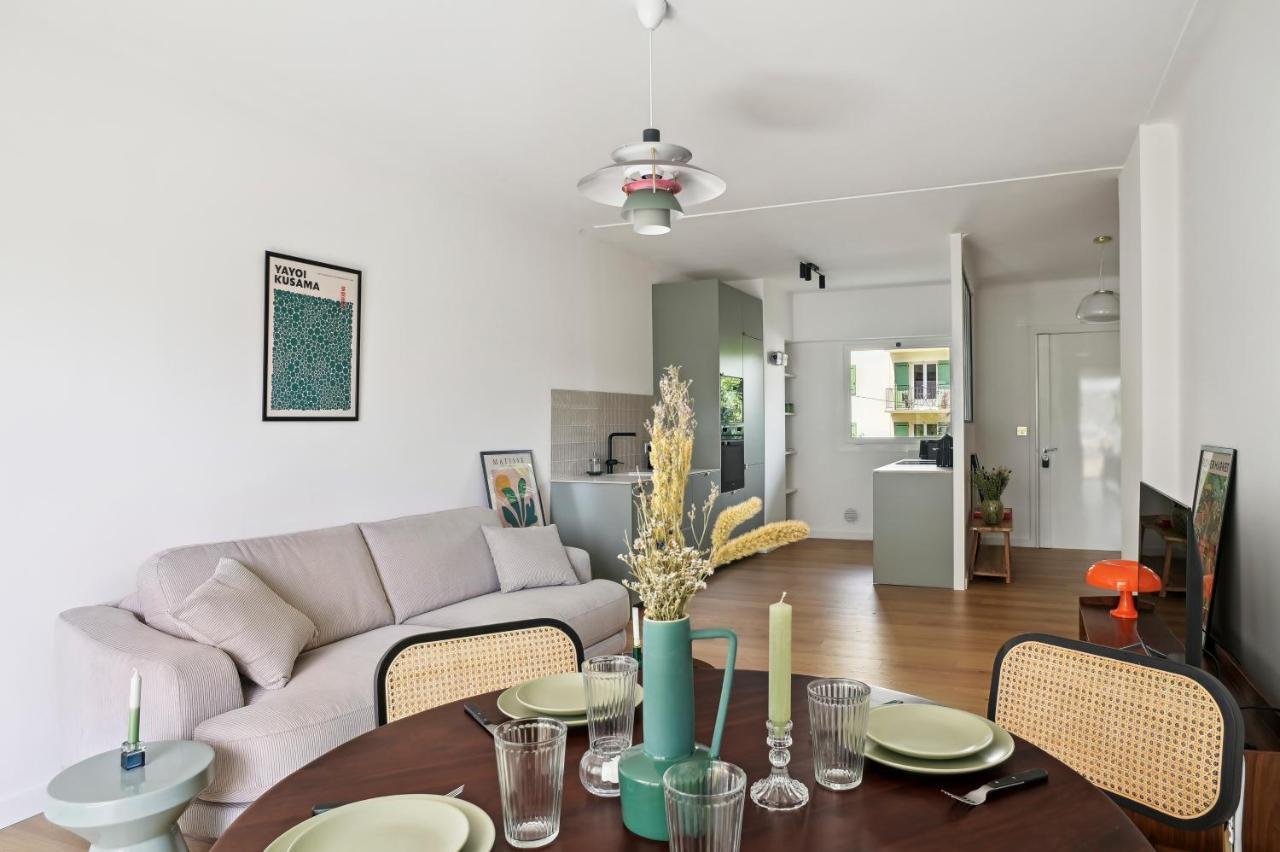 Designer Flat, Luxurious, Close From Palais, Terrasse, Private Garage, Air Conditoning Cannes Dış mekan fotoğraf