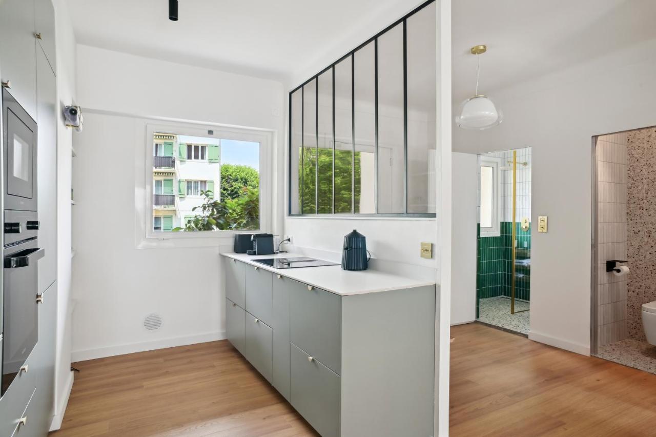 Designer Flat, Luxurious, Close From Palais, Terrasse, Private Garage, Air Conditoning Cannes Dış mekan fotoğraf